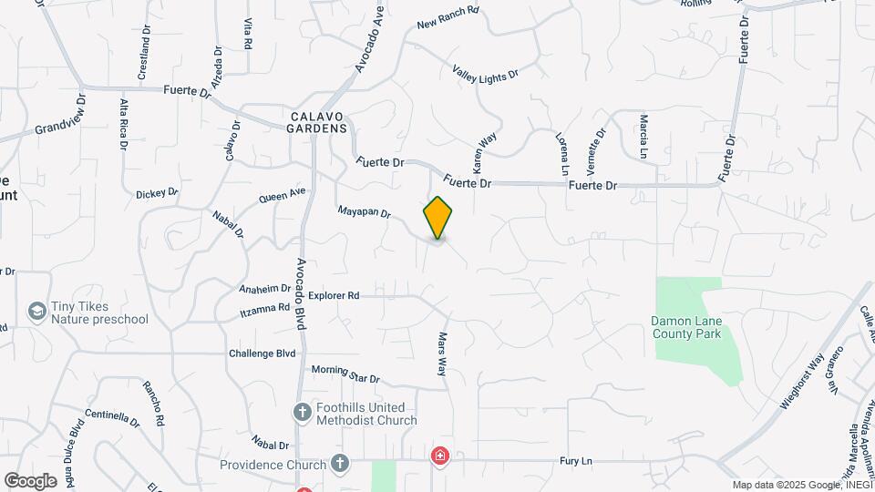 4380 Mayapan Dr Map and Location Details