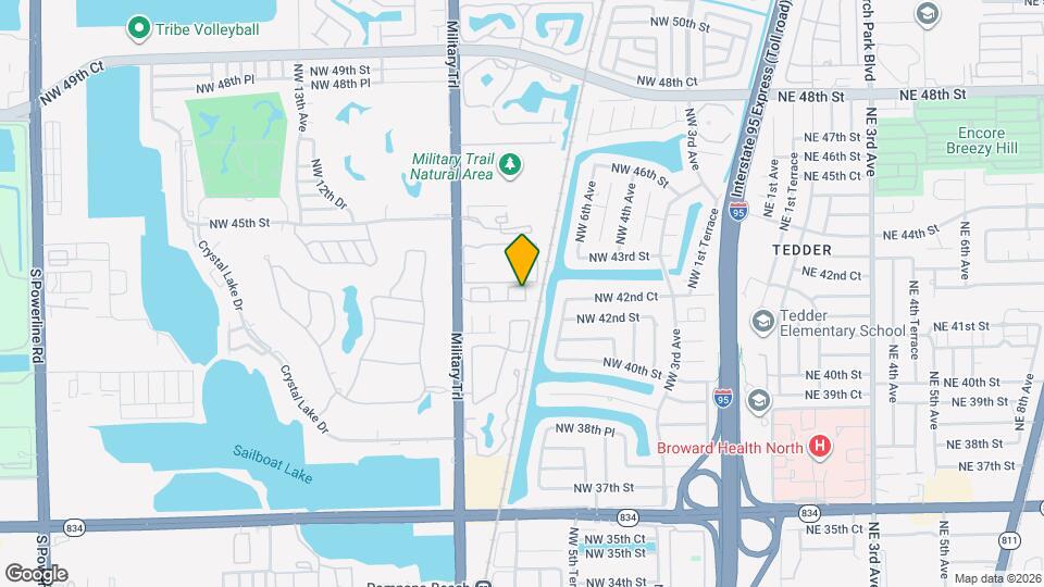 735 NW 42nd Pl Map and Location Details