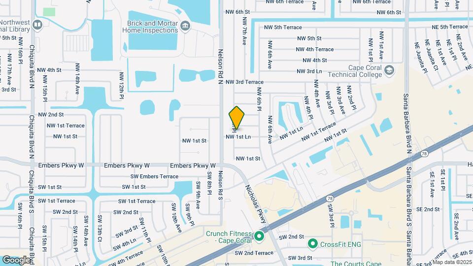 711 NW 1st Ln Map and Location Details