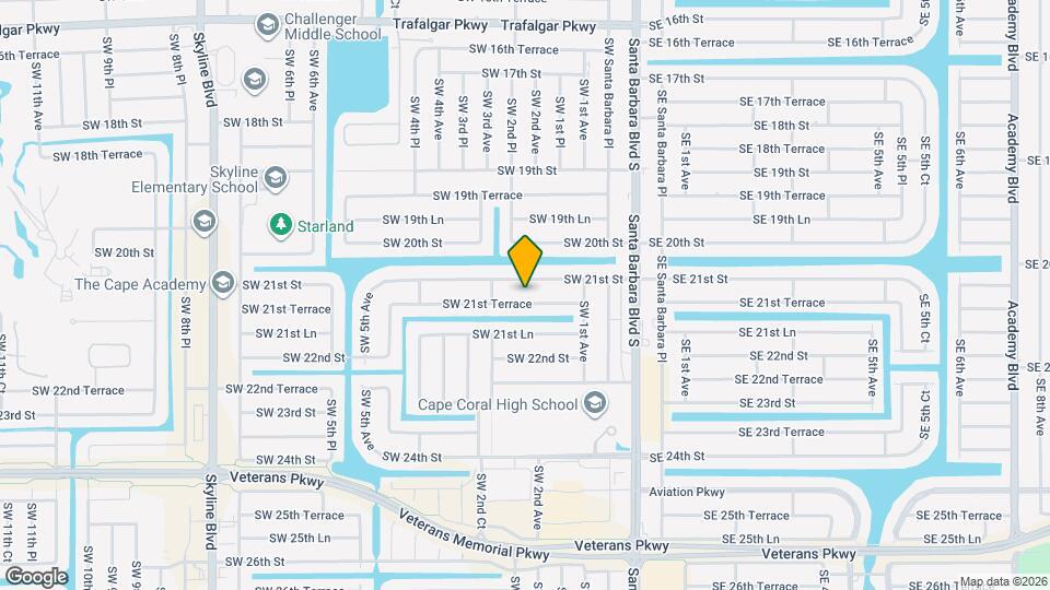 209 SW 21st Terrace Map and Location Details