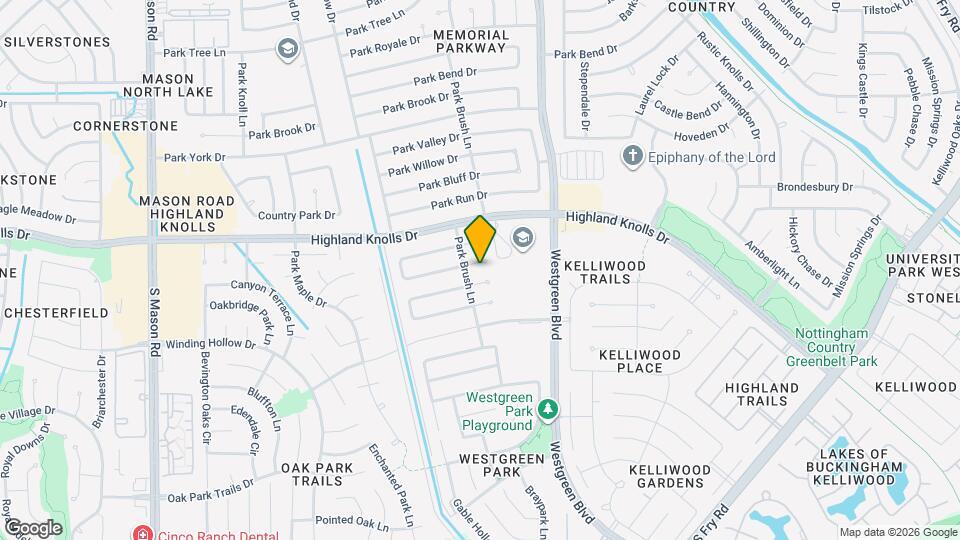 21319 Park Orchard Dr, Unit #A Map and Location Details