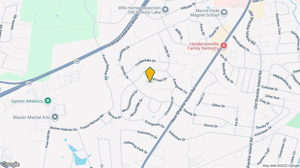 118 Cloverdale Ct Map and Location Details