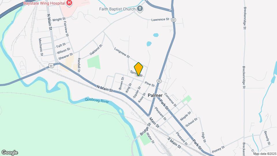 1045 Pine St Map and Location Details