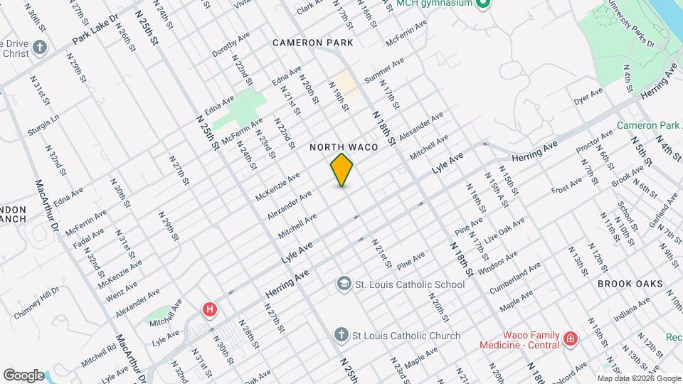 2101 Mitchell Ave Map and Location Details