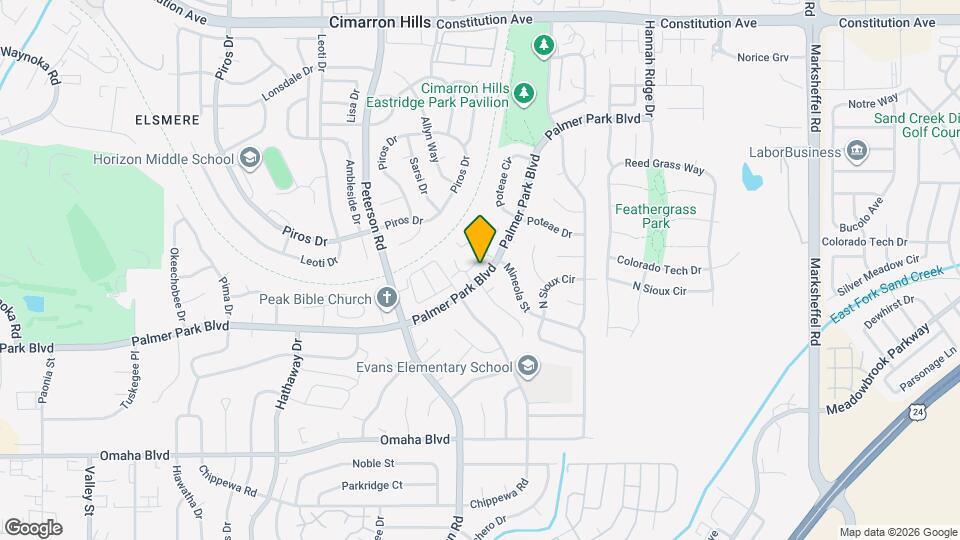 1964 Mineola St Map and Location Details