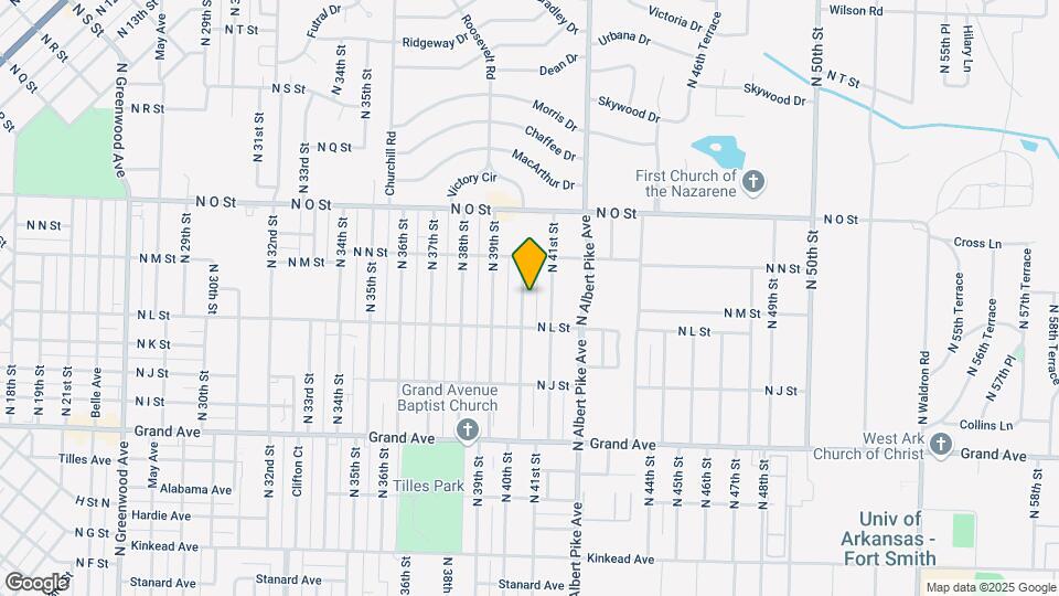 1426 N 40th St Mapa y Detalles de la Ubicación