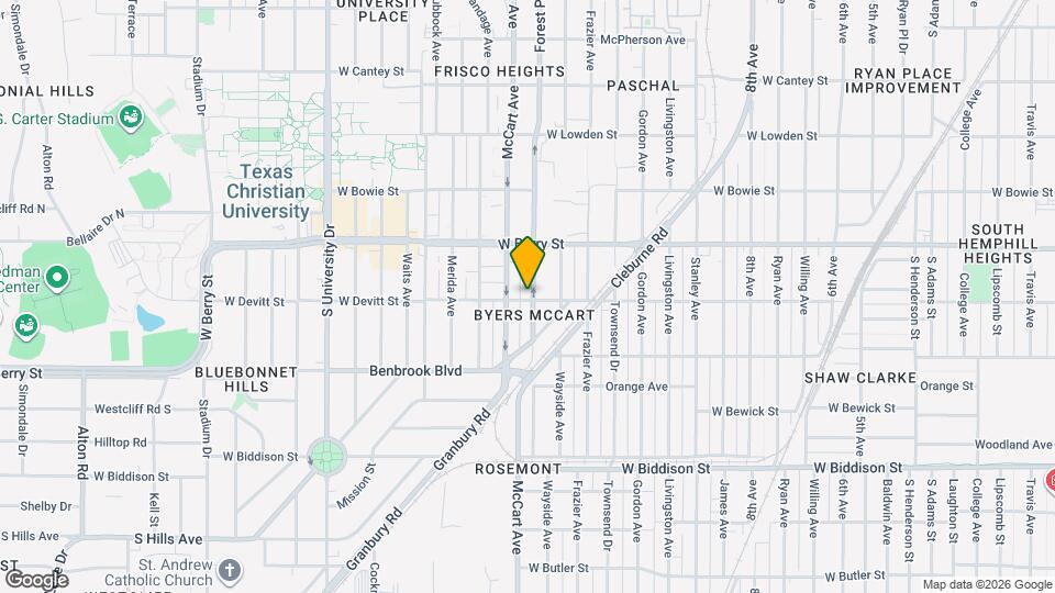 3144 Forest Park Blvd Map and Location Details