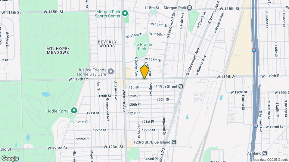 2251 119th St, Unit 2nd floor Map and Location Details