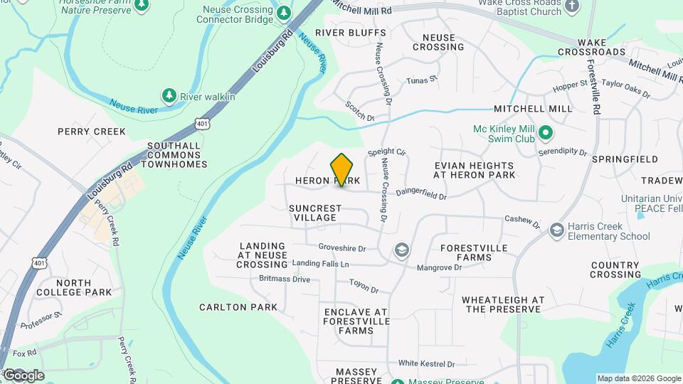 3136 Daingerfield Dr Map and Location Details