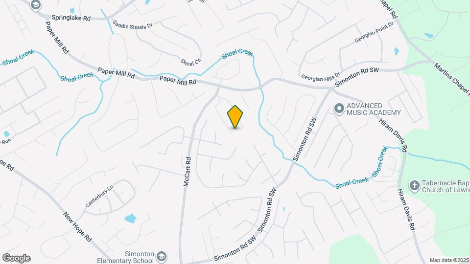 445 Allens Landing Ct Mapa y Detalles de la Ubicación