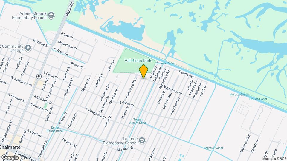 3816 Riverland Dr Map and Location Details