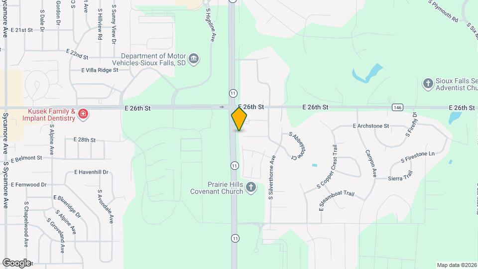 6000 E Copper Pl Map and Location Details