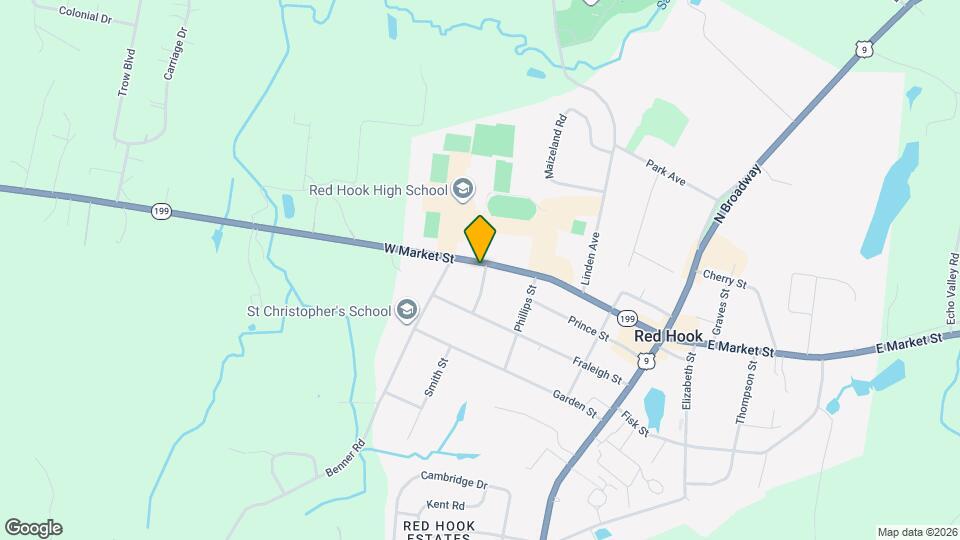 90 W Market St Map and Location Details