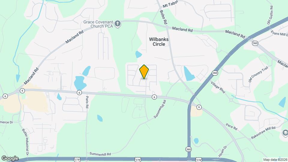 125 Cobbler Cove Dr Mapa y Detalles de la Ubicación