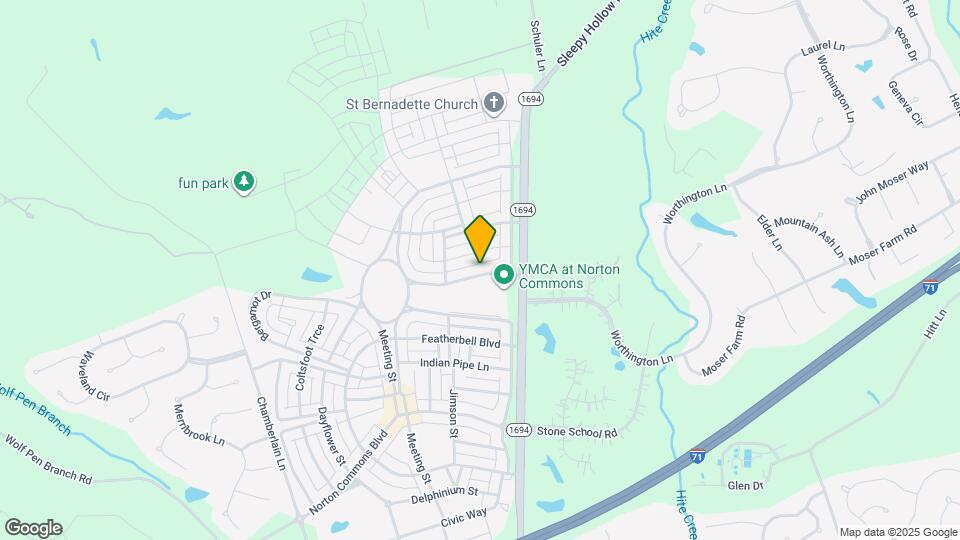 10932 Monkshood Dr, Unit 101 Map and Location Details