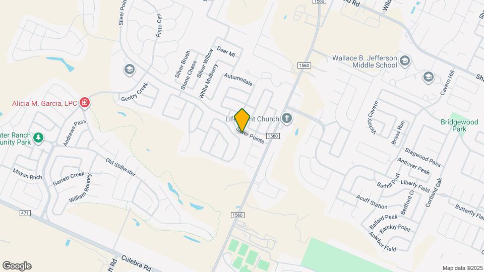 11703 Silver Prairie Mapa y Detalles de la Ubicación