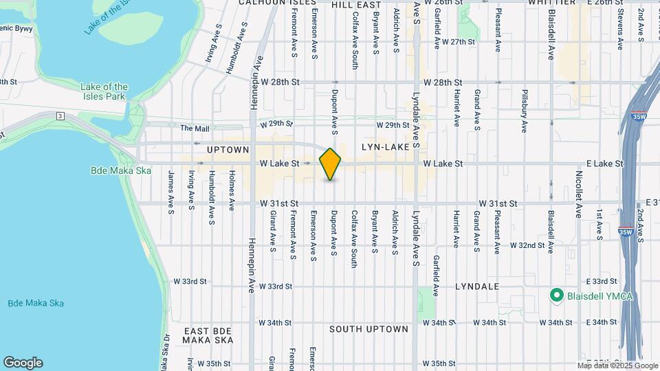 3024 Dupont Ave S Mapa y Detalles de la Ubicación