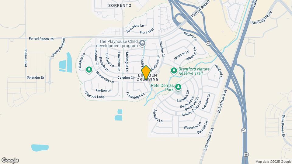 1678 Lombard Ln Map and Location Details