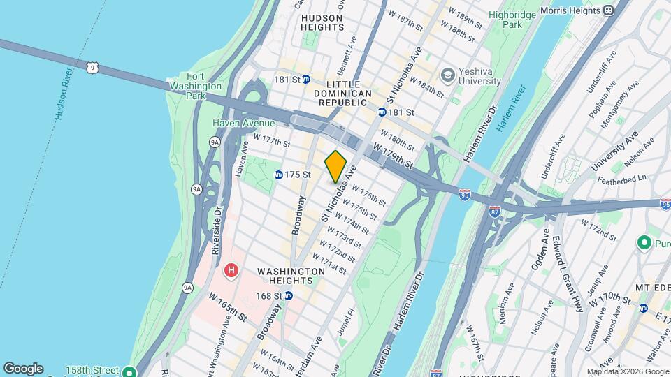 1305 St Nicholas Ave Map and Location Details