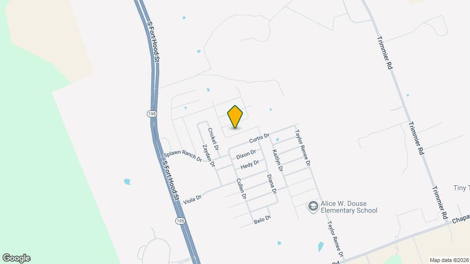 309 Paddock Ln Mapa y Detalles de la Ubicación