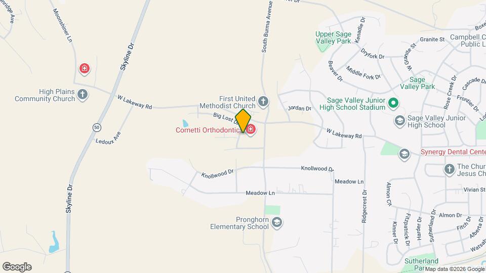 2106 Big Lost Dr Map and Location Details