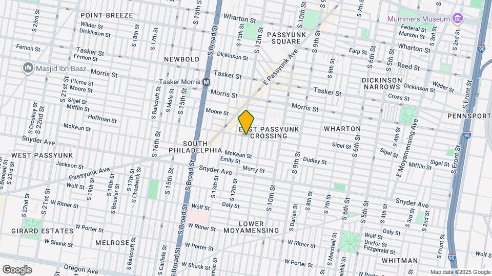 1136 Mifflin St Map and Location Details