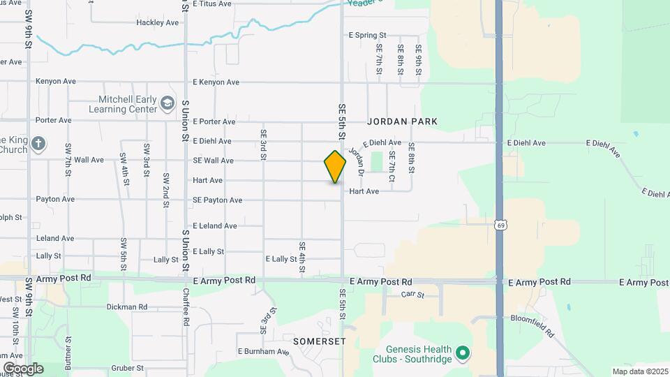 443 Hart Ave Map and Location Details