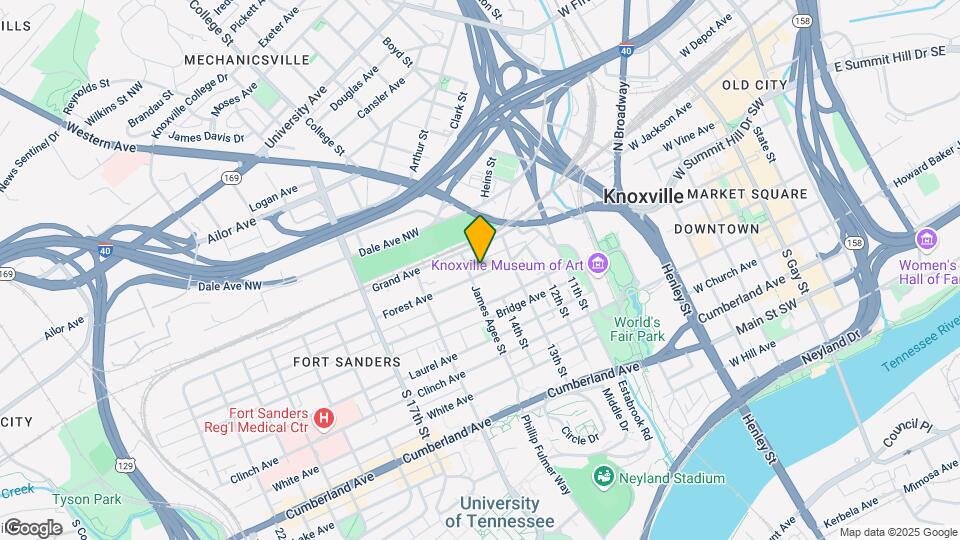 1405 Forest Ave Map and Location Details