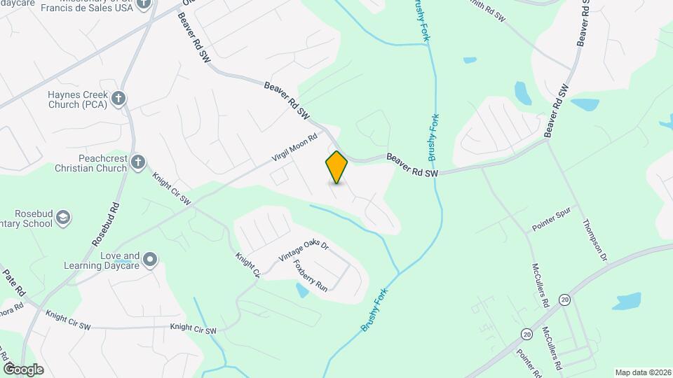 1354 Webb Meadows Ct Mapa y Detalles de la Ubicación