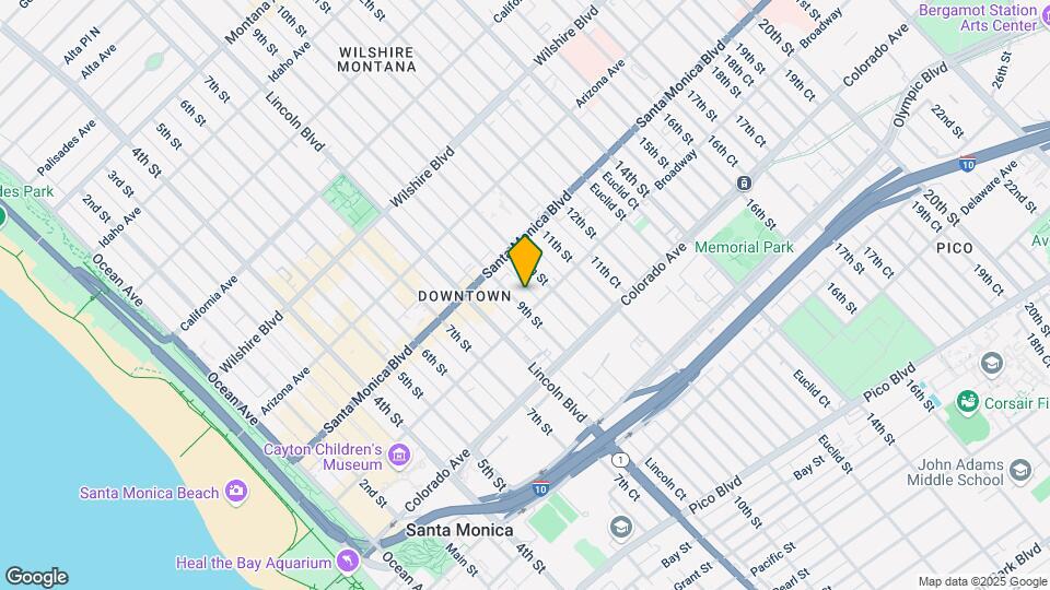 1445 9th St, Unit 200 Map and Location Details
