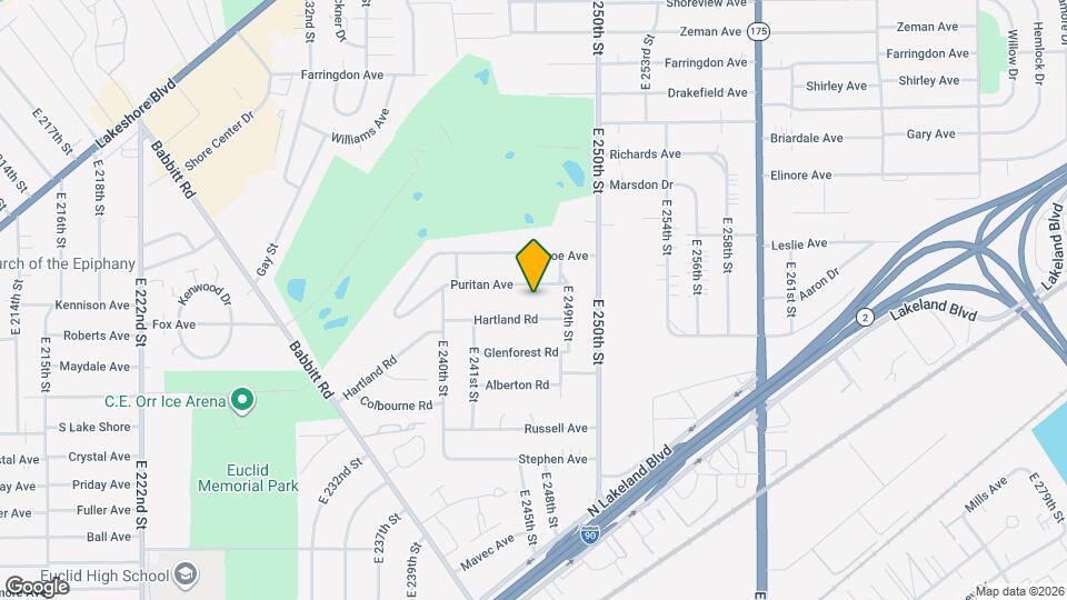 24660 Puritan Rd Mapa y Detalles de la Ubicación