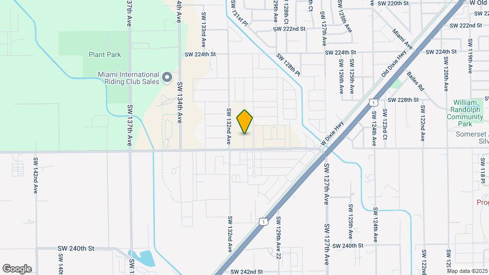23087 SW 131st Ave Mapa y Detalles de la Ubicación