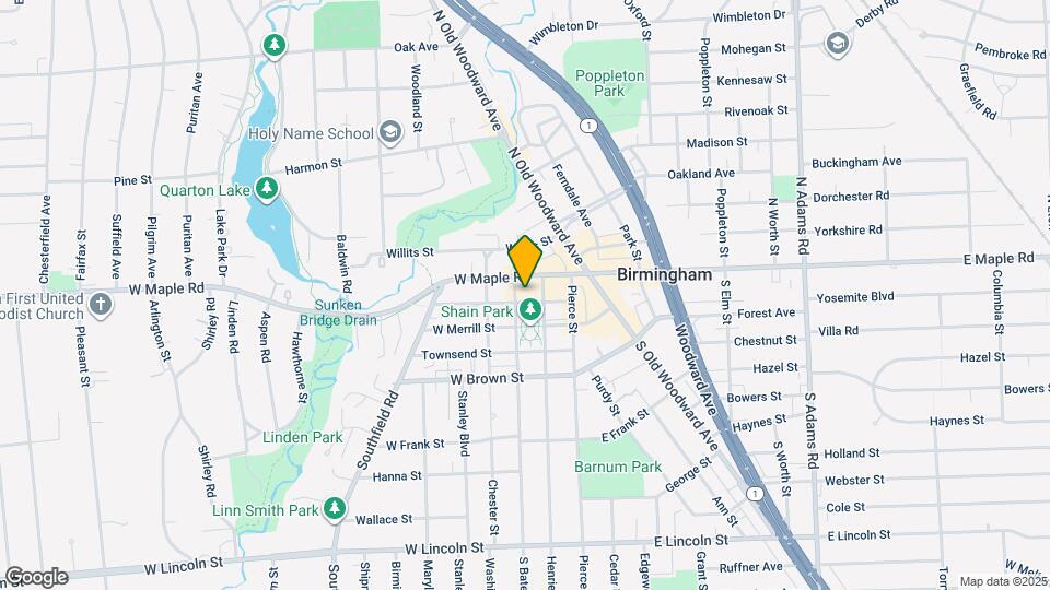 250 Martin St Map and Location Details