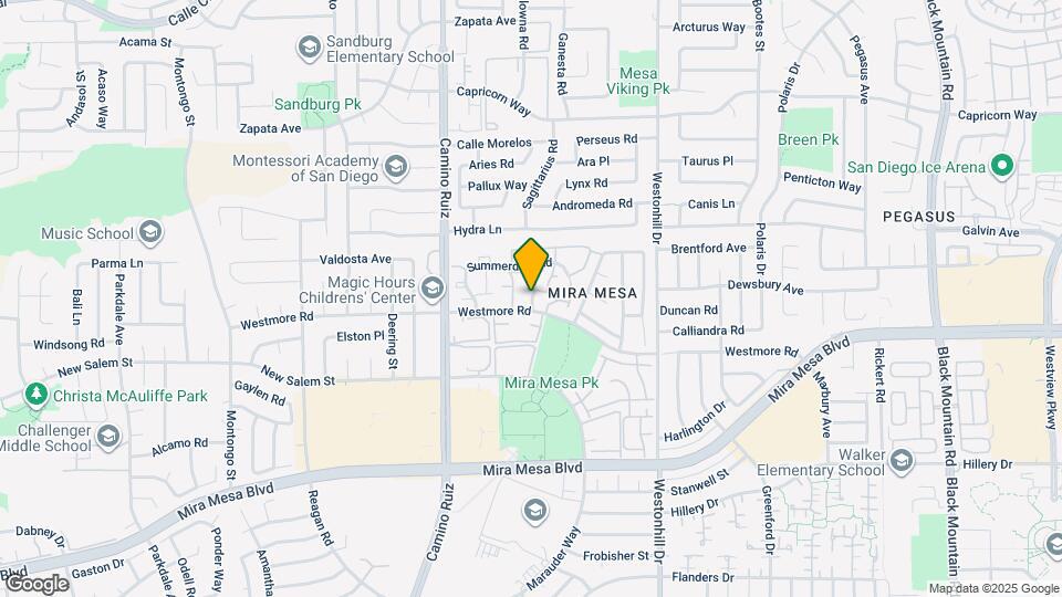 10940 Summerdale Way Map and Location Details