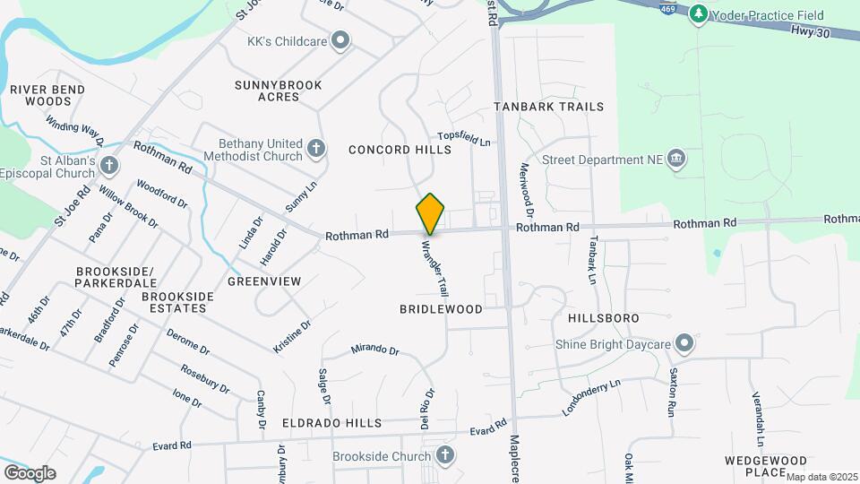 7318 Wrangler Trail Map and Location Details