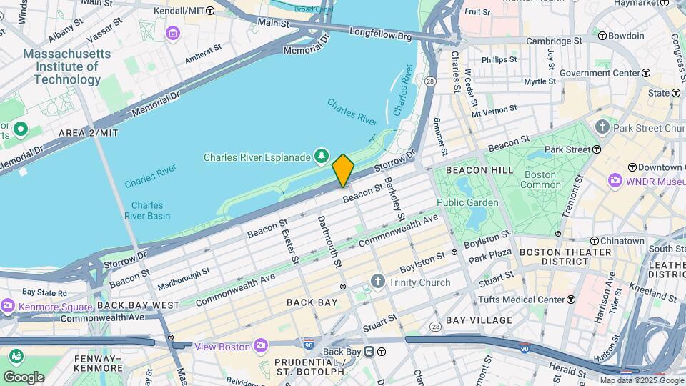 190 Beacon St, Unit 3 Map and Location Details