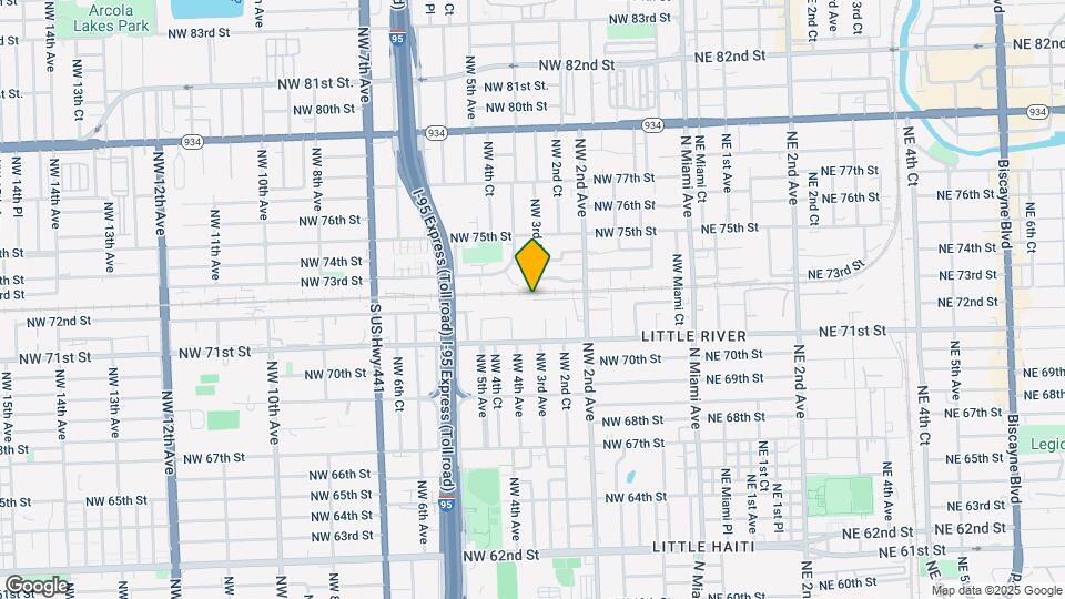 668 NW 72nd Terrace Map and Location Details