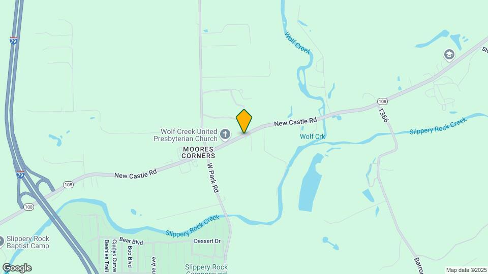 875 New Castle Rd Map and Location Details