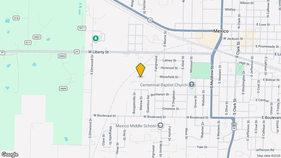 600 Marine Dr Map and Location Details