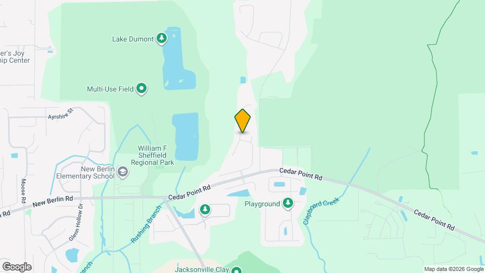 4014 Cedar Bluff Ln Map and Location Details