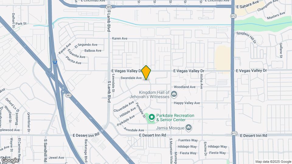 4428 Ridgedale Ave Map and Location Details