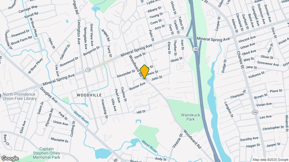 474 Woodward Rd Map and Location Details