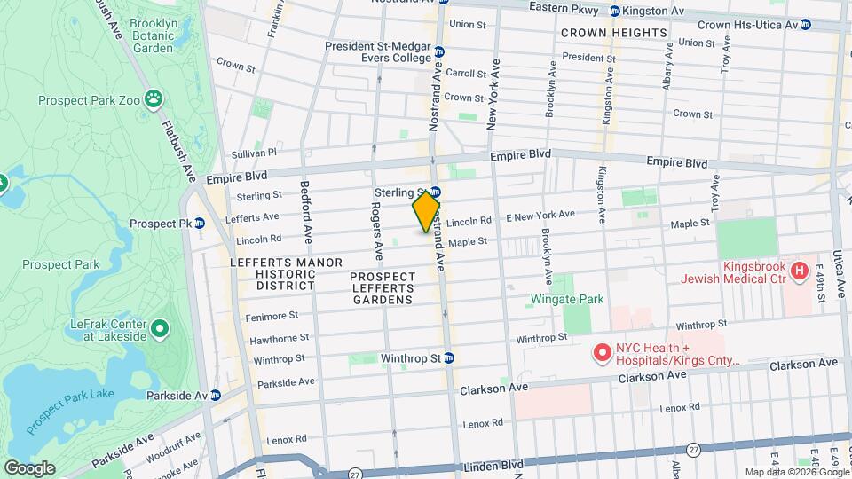 287 Maple St Mapa y Detalles de la Ubicación
