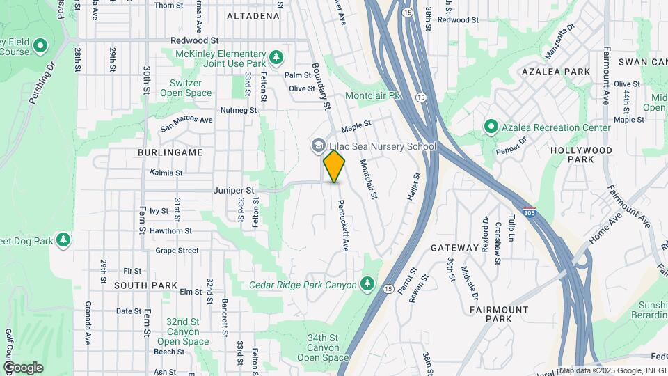 2280 Pentuckett Ave Map and Location Details