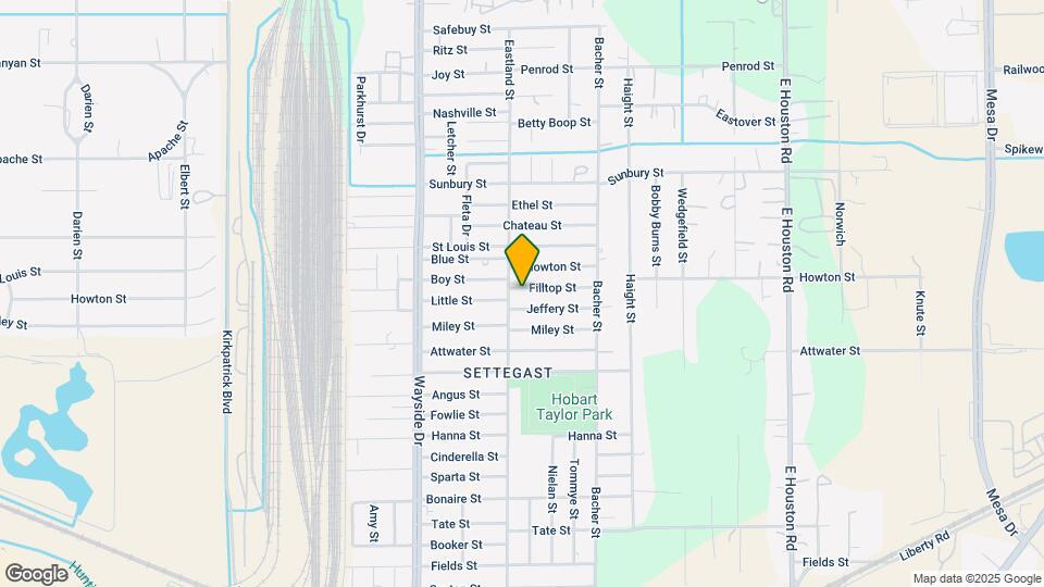 8010 Filltop St Map and Location Details