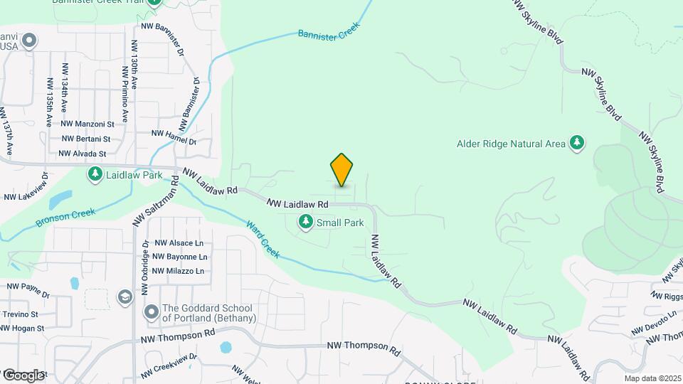 11781 NW Thelin Ln Map and Location Details