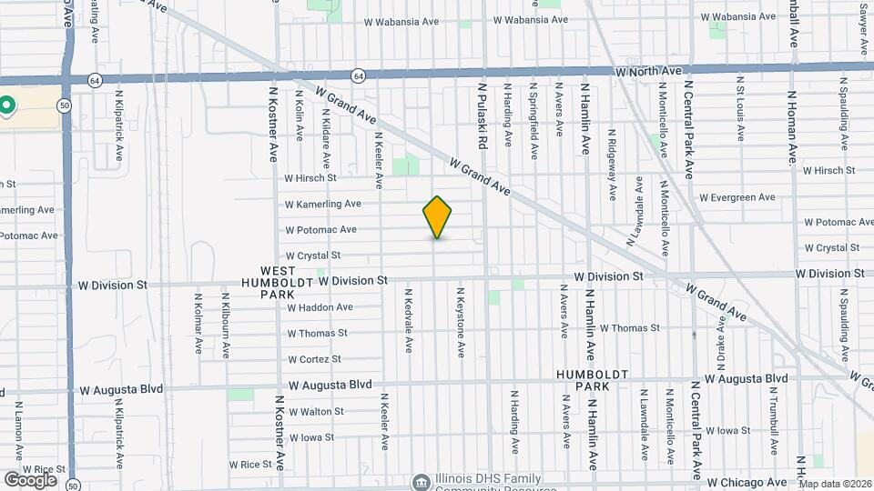 4056 W Crystal St Map and Location Details