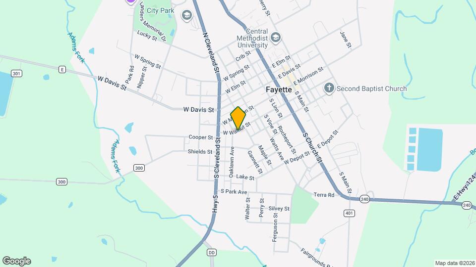 200 Oaklawn St Map and Location Details