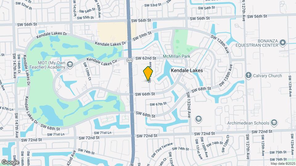 13520 SW 64th Ln Map and Location Details