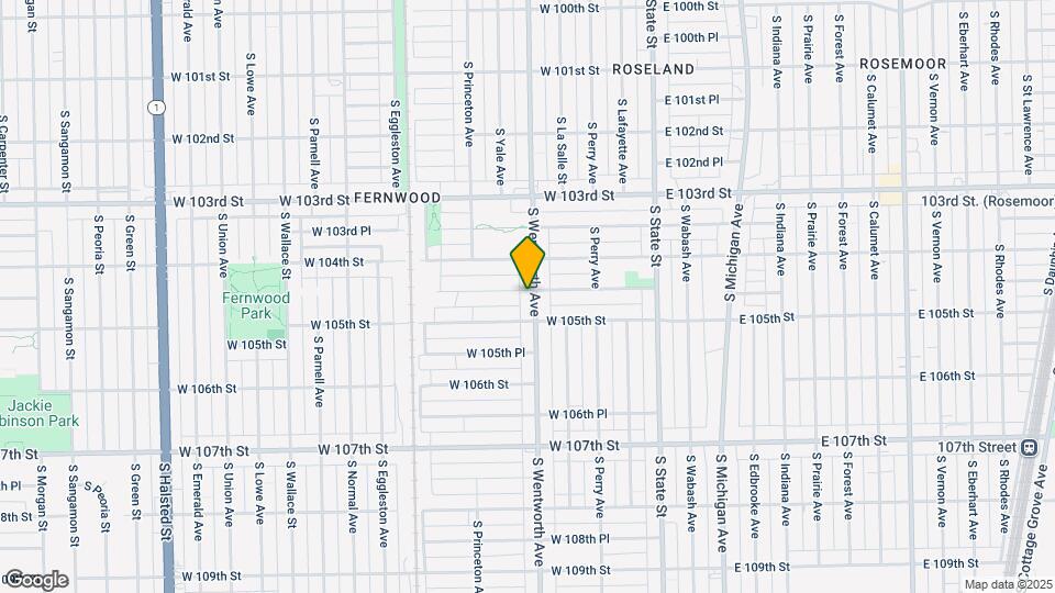 10434 S Wentworth Ave Map and Location Details